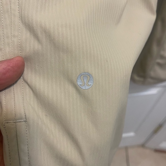 Lululemon gorgeous khaki color, soft pants can be wear any place you want. - Picture 9 of 16